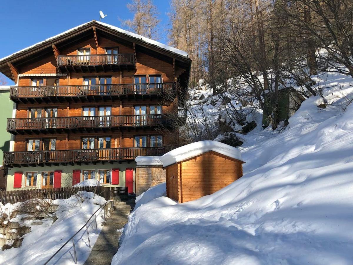 Apartment With Beautiful Views In Церматт Экстерьер фото