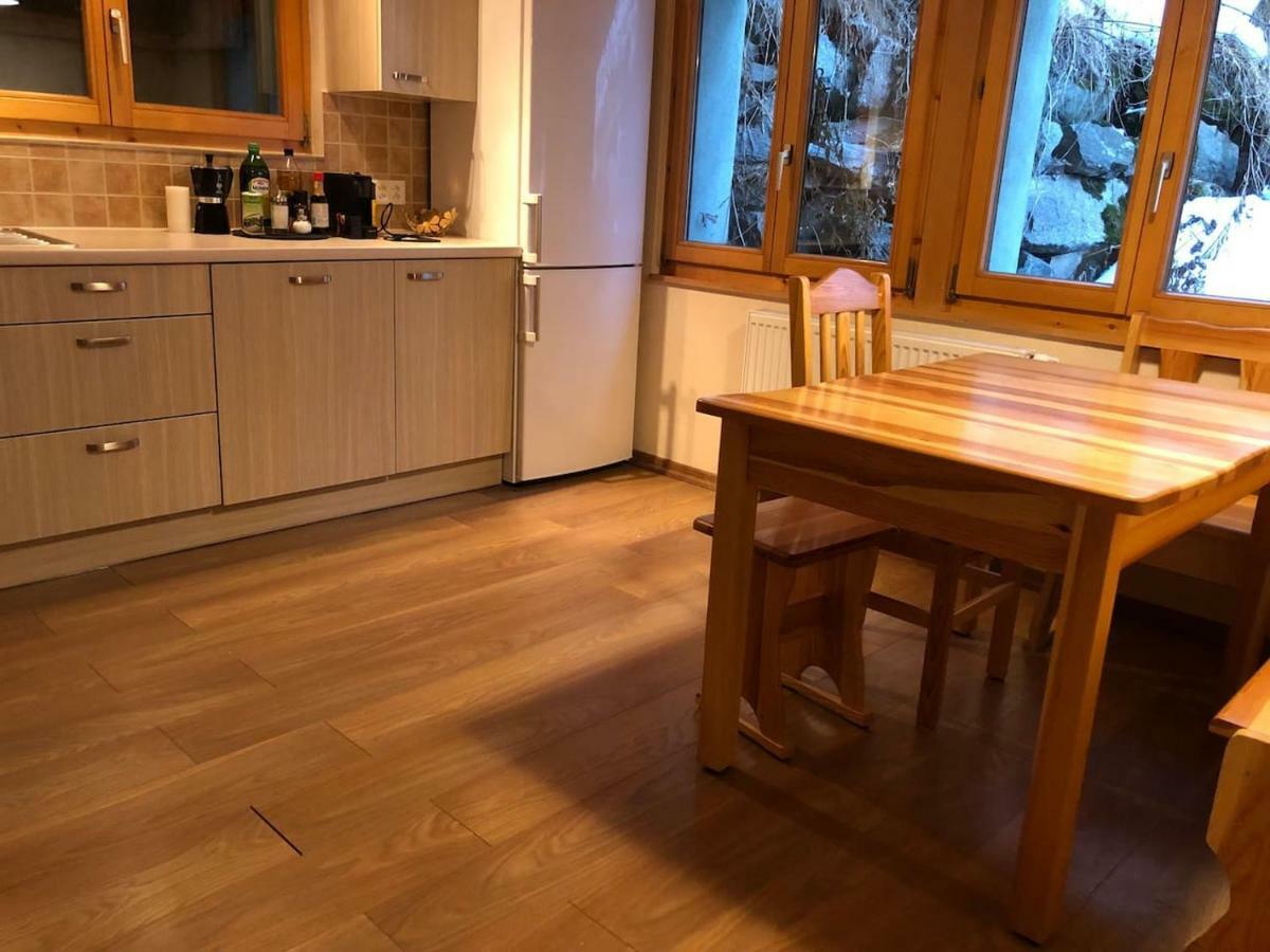 Apartment With Beautiful Views In Церматт Экстерьер фото